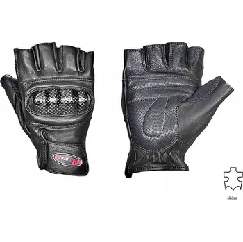 Moto rukavice RUKAVICE NAL3301 BEZ PRSTŮ XL TELECÍ KŮŽE