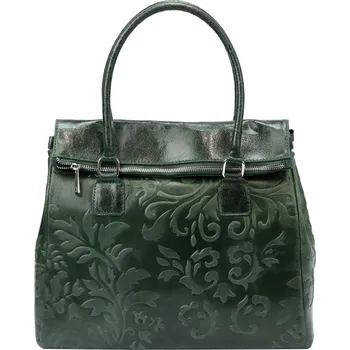 Kabelka Dámská kabelka Luka 20-054 zelená + doprava zdarma