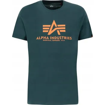 Tričko Alpha Industries Basic 100501 720 Force Green XL