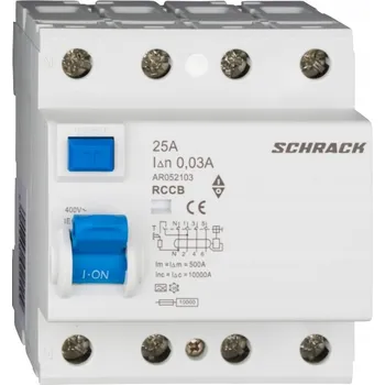 Jistič Diferenciální jistič Schrack AR052103
