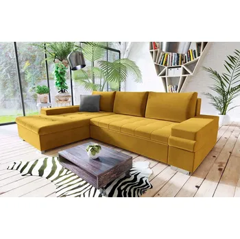 Sedací souprava ROHOVÁ SEDACÍ SOUPRAVA rozkládací s funkcí spaní BANGKOK Mini