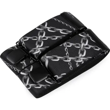 Kšandy Šle motorkářské šíře 5 cm délka 120 cm, střední, 2 (640) černá