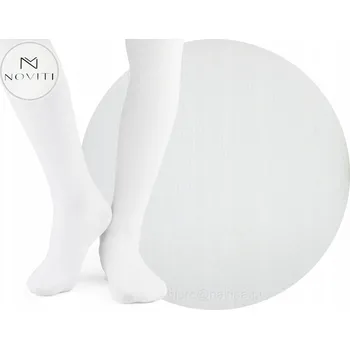 Dívčí oblečení Dětské punčocháče Noviti bílé bavlna velikost 128