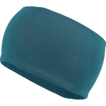 Čepice Bavlněná čelenka široká, barva 42 petrolejová