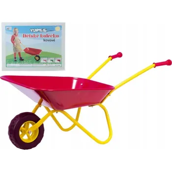 Yupee plechové kolo velké červené