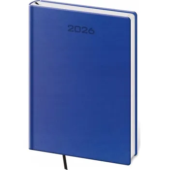 Diář Helma - Soft - týdenní diář 2026, modrý, A5, 14,5 × 20,5 cm