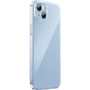 Pouzdro Baseus Crystal Series pro iPhone 14 Plus + tvrzené sklo