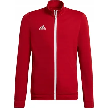 Dětská móda Dětská mikina Adidas polyester červená, velikost 128