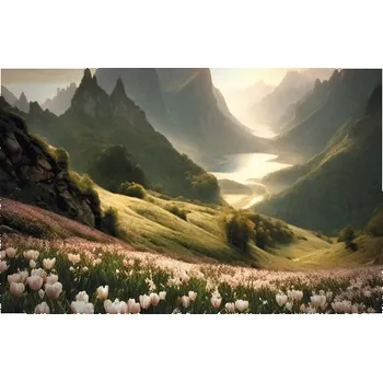 Obraz Obraz Decopanel Tulip meadow 90x58cm