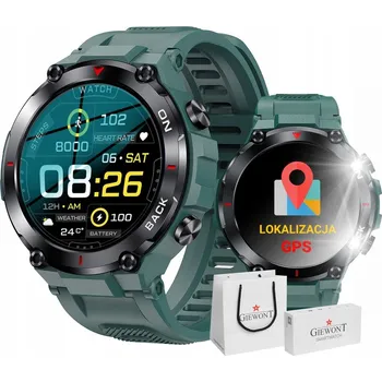 Chytré hodinky Chytré Hodinky Giewont GW460-2 Zelené GPS