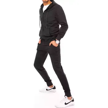 Pánská tepláková souprava AX0536 Barva: Tmavě Šedá, Velikost: L