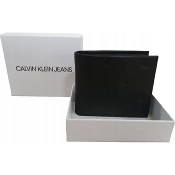 Peněženka Peněženka Calvin Klein , pravá kůže, černá - muž
