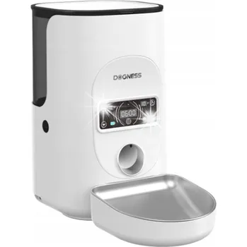 Miska pro psa Chytrý Dávkovač krmiva Dogness s Z Nerezové Oceli nádobou o objemu 4 l