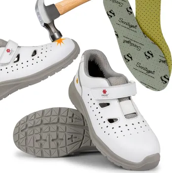 Pracovní obuv PRACOVNÍ OCHRANNÉ SANDÁLY PROOF FROST BÍLÉ S1 SR FO ESD VEL. 36