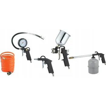 Stříkací pistole LAKÝRNICKÁ SADA PISTOLE NA STŘÍKÁNÍ 5 KS 14-699 NEO