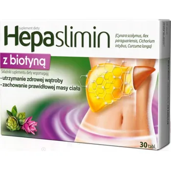 AFLOFARM Hepaslimin s biotinem pro zdravá játra 30 tablet