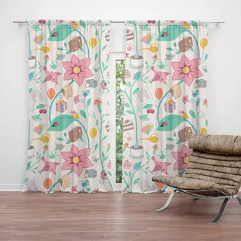 Závěs Sablio Závěs Malování: 2ks 140x250cm