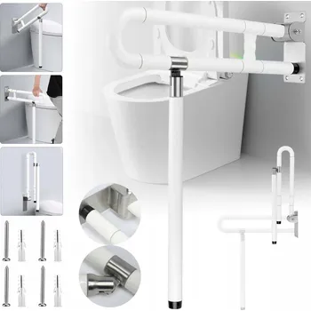 Madlo do koupelny SKLÁDACÍ MADLO DO KOUPELNY PRO SENIORY A OSOBY SE SNÍŽENOU POHYBLIVOSTÍ, NOSNOST 200 KG