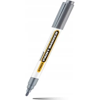 Olejový fix Monami stříbrný 2 mm