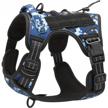 Postroj pro psa Postroj pro střední / velké psy, odolný, Easy Walk, nastavitelný, velikost M, reflexní