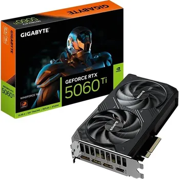 Grafická karta Grafická karta Gigabyte GeForce RTX 5060 Ti Windforce 16GB GDDR7