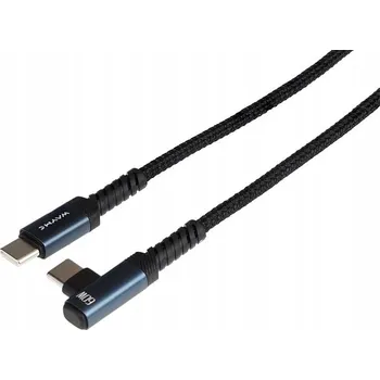 Datový kabel Kabel Carmotion USB typ C - USB typ C 1 m černý