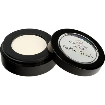 Oční stíny Constance Carroll Satin Touch 1 White Silver 3 g oční stín