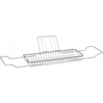 Koupelnový nábytek POLIČKA - NÁSTAVEC NA VANU, KOUPELNOVÁ HLINÍKOVÁ