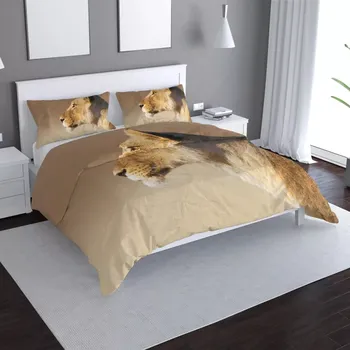 Povlečení Sablio Povlečení Lvice 2 - 140x220 / 90x70