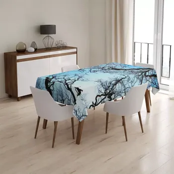 ubrus Sablio Ubrus Holé větve - 130x130 cm