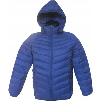 Chlapecká bunda DĚTSKÁ PODZIMNÍ/ZIMNÍ BUNDA 140 MODRÁ VEL. 12