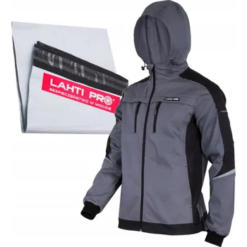 Pánská mikina MIKINA ŠEDO-ČERNÁ, "L", CE, LAHTI