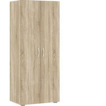 Šatní skříň Veneti RICHLAND Skříň 74 x 179 x 61 cm odstíny hnědé