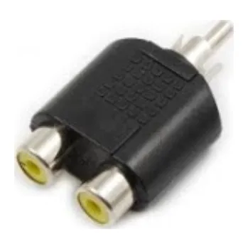 Audio kabel GCX2-WC T-rozdělovač, 2x RCA zásuvka - RCA mono konektor