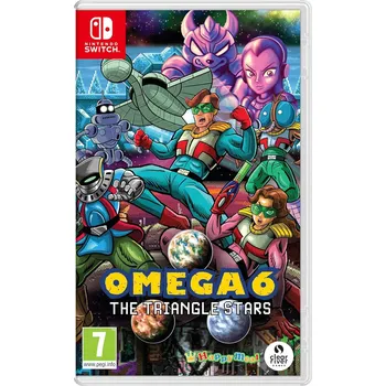 Hra pro Nintendo Switch OMEGA 6 The Triangle Stars Nintendo Switch - Krabicová verze