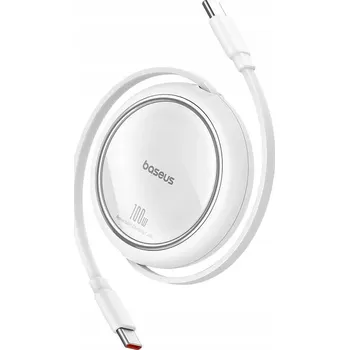 Datový kabel Kabel Baseus USB typ C – USB typ C 1,5 m bílý