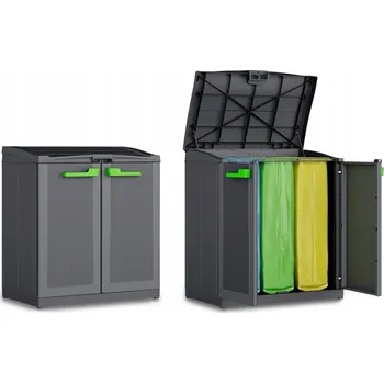 Odpadkový koš Koše na tříděný odpad Keter 110 l 3-komorové