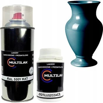 Barva ve spreji Matný lak ve spreji na vázy RAL 5009