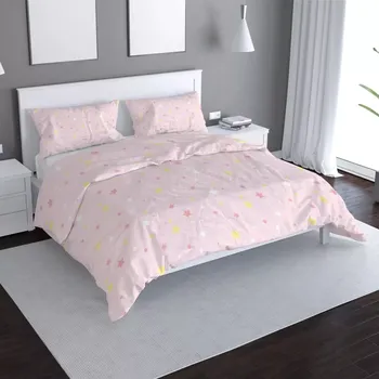 Povlečení Sablio Povlečení Hvězdy a puntíky - 140x220 / 90x70