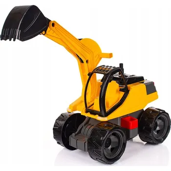 autíčko Bagr Lena Giga Trucks Bagger Pro 02141 63 cm, černo-žlutý