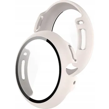 Pouzdro na mobilní telefon Pouzdro s vestavěným sklem Bizon pro Pixel Watch 4 45 mm, pouzdro na hodinky