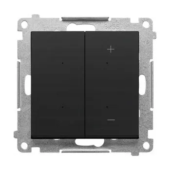 vypínač Dotykový stmívač Kontakt-Simon Simon 55, černá matná