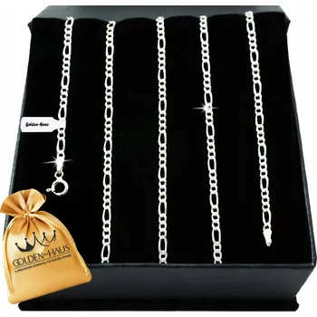 Řetízek ELEGANTNÍ STŘÍBRNÝ ŘETÍZEK PÁNSKÝ FIGARO 65cm/2mm JAKO DÁREK + DÁRKY ZDARMA 925