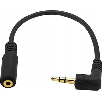 Audio kabel Adaptér Jack 2,5 mm stereo na zásuvku Jack 3,5 mm stereo 10 m