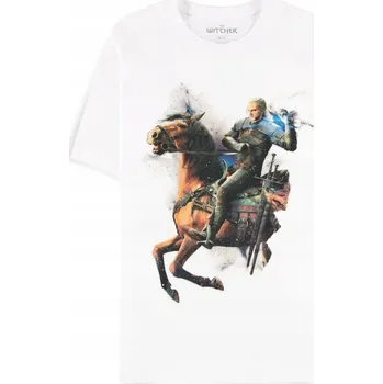 Pánské tričko Tričko L Zaklínač bílé