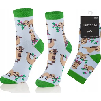 Dámské ponožky Ponožky Intenso se zvířecím motivem, velikost 38-40