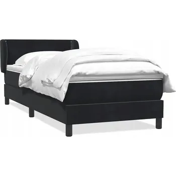 Postel Čalouněná jednolůžková postel VidaXL 80x220 černá