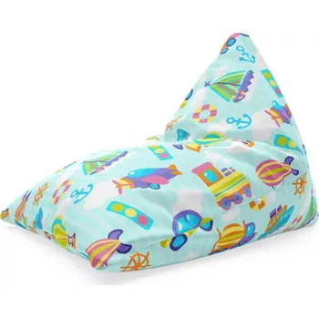 Sedací pytel Sablio Sedací vak Triangl Autíčka: 120 x 100 x 100 cm
