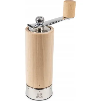 Kuchyňský mlýnek Ruční mlýnek Peugeot dřevěný béžový
