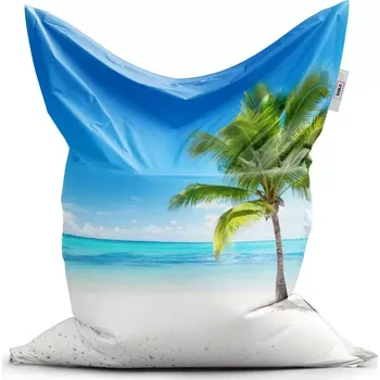 Sedací pytel Sablio Sedací vak Classic Palma na pláži - 150x100 cm
